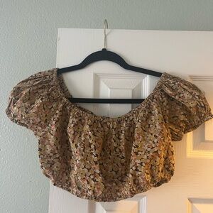 Christy Dawn Margot Cropped Top